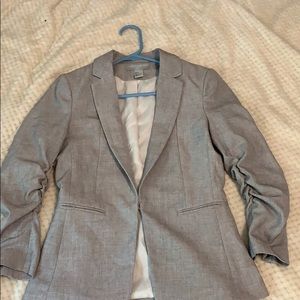Gray blazer